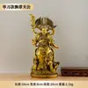 Novo Guan Gong de Latão, Deus da Riqueza, Guan Erye, Decoração de Casa, Estudo em Casa, Exibição de Altar, Artesanato