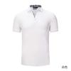 Playera de manga corta con solapa de algodón ougen de alta gama personalizada para corporativo, polo para viajero corporativo, ropa de trabajo con logo bordado/impreso