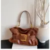 Bolsas Femininas Transfronteiriças 2026 Nova Moda Coreana Bolsa Nuvem Plissada Grande Capacidade Ombro Transversal Bolsa de Axila Tendência