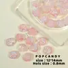 Joyería Romántica de Rosa Hecha a Mano Cuentas de Vidrio Decoración de Flores Pulsera con Cuentas Collar Material Cadena para Teléfono Móvil DIY Joyería