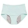 Ropa Interior Menstrual de Cintura Alta para Mujer de Comercio Exterior, Ultradelgada, Transpirable, Pantalones Menstruales sin Costuras, Talla Grande, Antibacteriana, Anti-Exposición Ropa Interior para Mujer