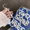 Nuevos Accesorios Colgantes de Perlas Blancas Cadena Colgante para Teléfono Móvil Cadena para Colgar Cámara CCD de Mujer Llavero Accesorios Hechos a Mano con Perlas