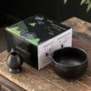Juego de Soporte para Tazón de Matcha con Juego de Cerámica para Boca Caja de Regalo para el Hogar Tazón para Remojo Seco Hecho a Mano Lavable Exclusivo Transfronterizo para Fabricantes