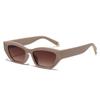 Nuevas gafas de sol de ojo de gato transfronterizas 2025, moda europea y americana, montura pequeña y sencilla, populares en Internet, gafas de sol INS para todo tipo de ocasiones para mujer.