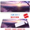 Mouse pad oversized bidimensional bonito estilo cura tapete de mesa de escritório antiderrapante TikTok pequeno livro vermelho grama plantando tapete de jogo