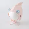 Touca para Recém-Nascido Estilo Fino Primavera e Outono Protetor de Moleira para Bebês Machos e Fêmeas Touca de Cabeça à Prova de Vento para Bebês Touca de Elfo