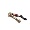 Llavero Colgante Ruyi Auspicioso de Latón Hecho a Mano para Coche Retro Pequeño Venta al por Mayor Exquisito Regalo Festivo