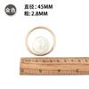 Material Apanhador de Sonhos DIY Acessórios de Vestuário Feitos à Mão Acessórios de Casamento Anel de Ferro Dourado Galvanizado Anel de Ferro Anel Spot Atacado