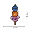 Parches bordados de animales de dibujos animados estilo japonés: parches termoadhesivos de panda, Shiba Inu, conejo, empanadilla para ropa y mochilas