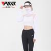 Suministro directo de fábrica PGM base protectora solar de golf para mujer ropa de verano de seda helada de manga larga media
