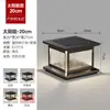 Nueva luz solar para pilar para uso doméstico, luz de pilar de pared para entrada de jardín exterior, luz de patio exterior impermeable, súper brillante