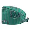 Gorros Médicos Europeos y Americanos para Centros de Cuidado Postparto, Gorras Cómodas sin Visera, Pañuelos Médicos Quirúrgicos de Copa Redonda, Gorros Médicos de Trabajo