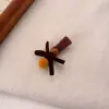 Nueva Horquilla de Hilo Floral con Acabado de Alta Gama, Pinza para el Cabello con Lazo de Terciopelo, Accesorio para el Cabello para Niñas con Flequillo Lateral