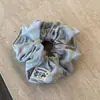 Elásticos de Cabelo Xadrez Doces para Primavera e Verão, Scrunchies Super Delicados, Cordas de Cabelo Atmosféricas para Rabos de Cavalo, Acessórios de Cabelo Versáteis para Mulheres, Novos Estilos