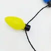 Venta al por mayor de fábrica bombilla de luz de 9 colores collar de flash de Navidad gran cantidad excelente precio