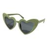 Gafas de sol transfronterizas europeas y americanas 2025 Gafas de sol con protección solar Gafas de sol con forma de corazón de melocotón Gafas de sol de moda a prueba de rayos UV