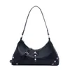 Comercio Exterior Elegante Bolso de Hombro Único para Viajes Cotidianos Sentido del Diseño Moderno Versátil Bolso de Axila Retro Simple Casual Bolso de Mano Bolso Cruzado
