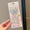 Grampos de Cabelo de Tecido Outono e Inverno Presilhas de Laço de Bebê Grampos de Cabelo Versáteis Totalmente de Tecido Presilhas Laterais de Bebê Acessórios de Cabelo para Meninas