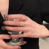 Anillos Abiertos de Moda Popular para Mujer de Estilo Europeo y Americano para Comercio Exterior Transfronterizo, Anillos para Nudillos, Set de Anillos para Cola, Amazon Estilo Europeo y Americano