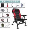 Silla de Pesca Reclinable Multifuncional Taburete Plegable Ultraligero Portátil Plataforma de Pesca en Balsa Asiento de Pesca Silla de Pesca Todo Terreno Estilo Europeo