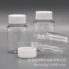Garrafa Plástica Transparente Personalizada pelo Fabricante 50 ml Garrafa Plástica Selada de Boca Larga Garrafa para Líquidos Garrafa Plástica para Amostragem de Amostras