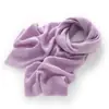 Suéter de cachemira 2026 Otoño/Invierno Nuevo para Mujer Hueco Versátil Engrosado Tejido Oversize Bufanda Larga Bufanda Cálida para el Cuello Chal