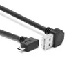 Cable de Datos y Carga para Teléfono Android Codo en Ángulo Recto Cable de Datos USB Recargable Diseño Especial Carga Rápida