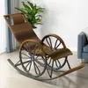 Sillón mecedor reclinable silla para persona perezosa siesta sala de estar balcón reclinable persona perezosa puede reclinarse puede dormir silla de ocio silla mecedora para ancianos