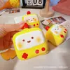Brinquedo de Comida Simulado Pão Squishy Croissant Brinquedo de Rebote Lento Molhado Macio Decompressão Estudante Brinquedo de Apertar Venda Quente Transfronteiriça