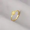 Anillo para mujer 2024, nueva moda, personalidad combinable, anillo liso Super Flash, anillo de diamantes redondos