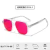 Gafas con 99% de Filtro de Luz Azul, Estilo Aviador Retro de Doble Puente, Lentes Planas para Hombres, Gafas para Videojuegos con Película Antirreflejante AR