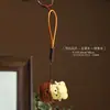 Pingente de Bule de Jacarandá Natural Brinquedo para Alívio do Estresse Chaveiro Estilo Chinês Vintage Peça Artesanal de Mão