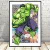 Los Vengadores Avengers Póster de Cómic Dropshipping Jit Dropshipping Impresión Artística en Lienzo Arte de Pared Estilo Americano