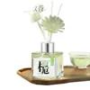 Aromaterapia para uso doméstico, adecuada para dormitorios y baños de hotel, proporcionando fragancia duradera y eliminación de olores con aceites esenciales de gardenia y osmanthus en un difusor de varillas.