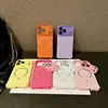 Compatible con iPhone 17 Pro Max, funda de teléfono magnética de color caramelo con lente desmontable, protección anticaídas para iPhone 18 y 16