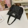 Mochila Personalizada Estilo Girly para Niñas, Mochila de Dibujos Animados de Niña con Estrellitas, Set de Dos Piezas de Gran Capacidad para Estudiante