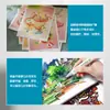 Papel para Design com Marcador A4 Transfronteiriço para Desenho e Rabiscos, Papel para Marcador 120g para Marcadores Acrílicos