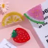 Pinzas para el Cabello de Frutas de Verano, Frescas y Creativas de Limón, Sandía, Fresa para Mujeres, Pasadores para Coletas Altas