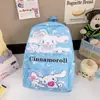 Nuevas Mochilas Escolares de Jardín de Infancia de Kuromi para Niños y Niñas de 3 a 6 Años Mochila Ligera Reductora de Carga Casual Lote Transfronterizo