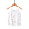 2022 Verão Novo Colete de Algodão Infantil Masculino Em Forma de I Meninas Base Sling Cor Sólida Roupa Interior Sem Mangas para Crianças Médias e Grandes