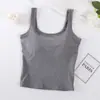 Primavera Verano 2025 Tirante Ancho Cinturón Integrado Almohadilla en el Pecho Camisola Interior Chaleco de Encaje para Mujer Tubo de Encaje Espalda Hermosa Ropa Interior