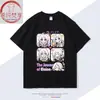 Camiseta de Manga Corta Periférica de Bruja de Viaje de Anime Irena Verano Estudiantes Hombres y Mujeres Algodón Ropa de Dos Dimensiones de Manga Corta