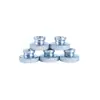 Gb806 Tuerca Redonda Moleteada de Alta Cabeza, Acero al Carbono Galvanizado Tuerca Moleteada Escalonada, Tuerca de Ajuste Dentada de Apriete Manual