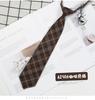 Jk Gravata Pequena Feminina Estilo Preppy Retrô Estilo Japonês Uniforme Camisa Gravata Estudante Feminina Dk Gravata Masculina Livre de Curto