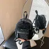 Mochila Mini de Moda Europea Transfronteriza Nueva Bolsa para Mujer de Comercio Exterior Estampado de Leopardo Flor Pequeña en la Espalda Bolsa de Viaje para Mujer