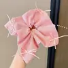 Goma para el Cabello Dulce y Versátil para Niñas, Estilo Coreano, Estilo Perezoso, Tamaño Extra Grande, Adecuada para Cabello Grueso, Banda Elástica de Alta Elasticidad para Peinados de Moño
