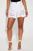 Pantalones Cortos de Mezclilla Estampados Transfronterizos de Lote Pequeño Europeos, Americanos y Latinoamericanos Personalizados Fábrica de Mezclilla Transfronteriza Personalización