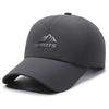 Gorra nueva de verano para hombre, de secado rápido, transpirable, para exteriores, con protección solar, gorra deportiva para correr, gorra de béisbol para hombre