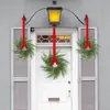 Guirlanda de Pinhas Amazon Norfolk Videira de Natal Arranjo de Frutas Vermelhas de Natal Decorações Pastorais Pequena Guirlanda