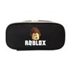 Estuche para lápices Roblox Juego Lienzo Bolsa de papelería Monedero Estuche para lápices con cremallera Bolsa para cosméticos de estudiante Periféricos transfronterizos